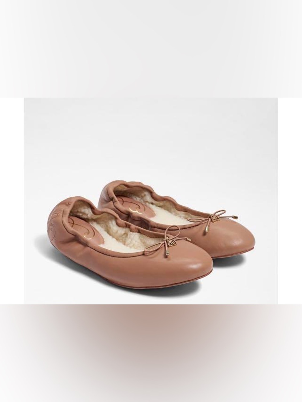 Sam Edelman Felicia Ballet Flats with Faux Shearing